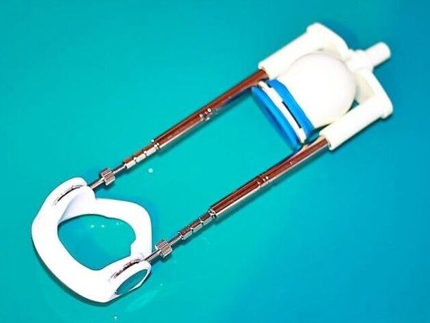 You can use a special tool - an extender - to lengthen the phallus.